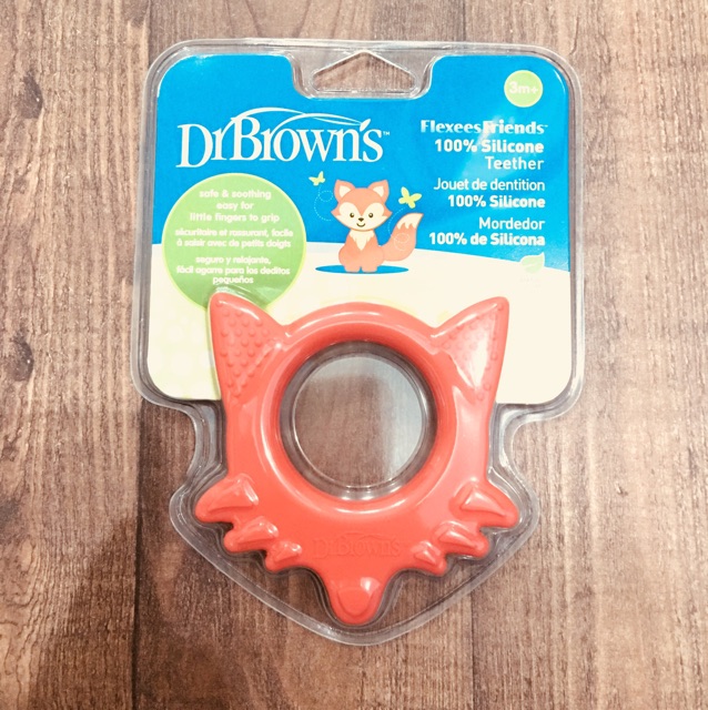 Dr Brown’s Teether Fleexes Friends TE002, TE003/ gigitan bayi