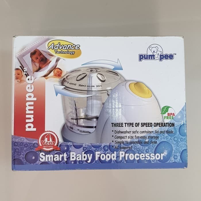 Pumpee PE01SBP Smart Baby Food Processor