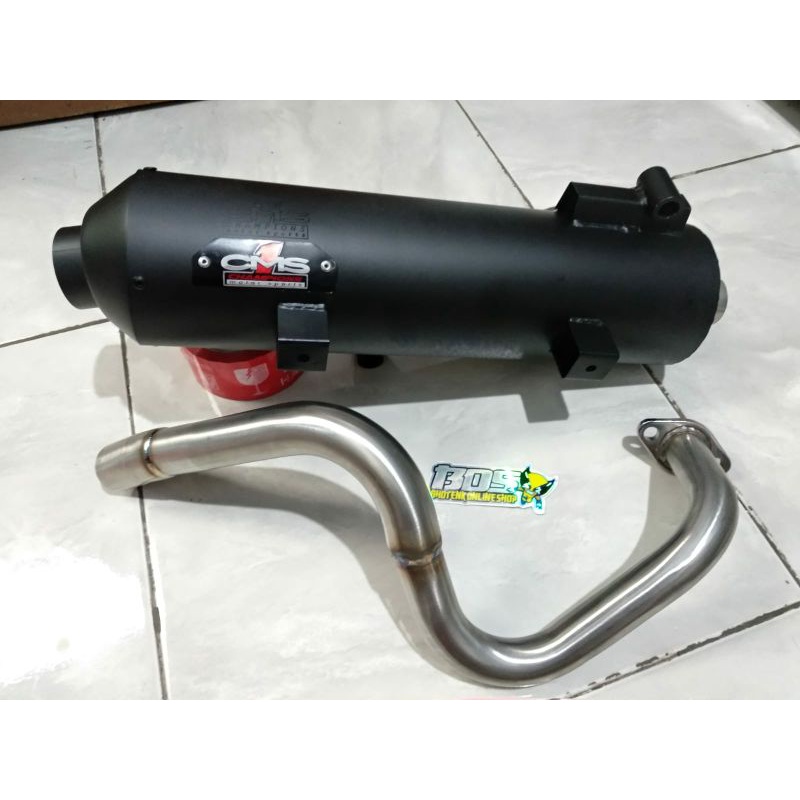 Knalpot Cms Original Vario 125 Vario 150 Led Old dan New