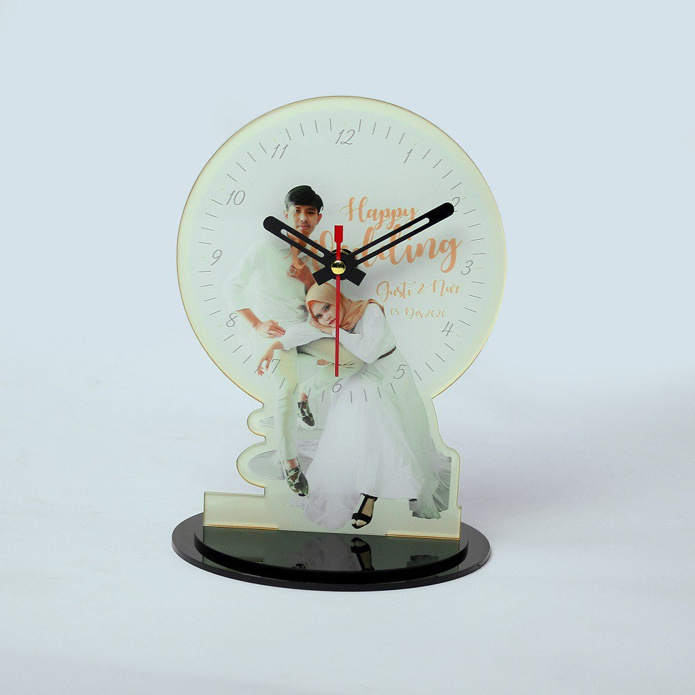 JAM MEJA WEDDING JAM MEJA SOUVENIR WEDDING JAM MEJA WEDDING GIFT JAM MEJA CUSTOM