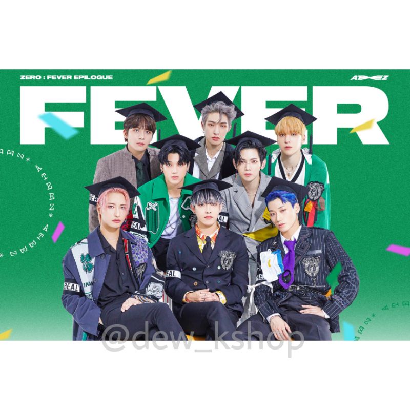 POSTER ATEEZ - ZERO : FEVER EPILOGUE (HEUNG)