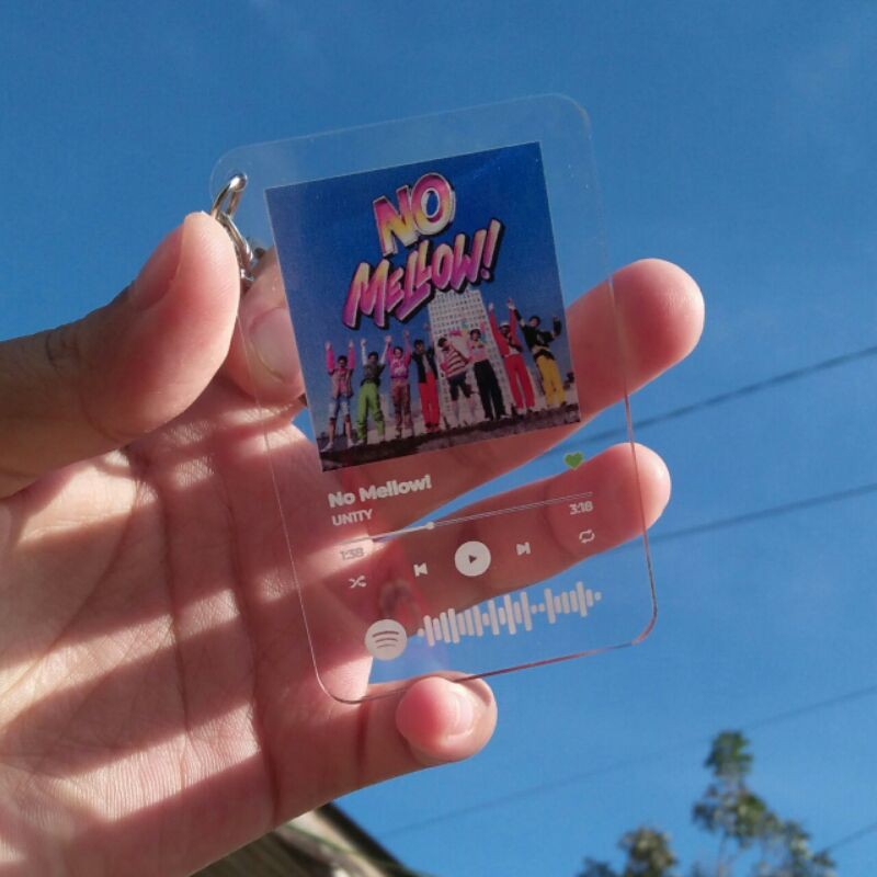 SPORTIFY KEYCHAIN ACRYLIC UN1TY "NO MELLOW" - GANTUNGAN KUNCI  - GANTUNGAN KUNCI ACRYLIC