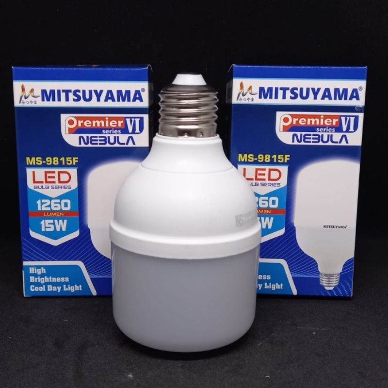 Lampu Bohlam LED 15W MS-9815F Premier Series NEBULA MITSUYAMA