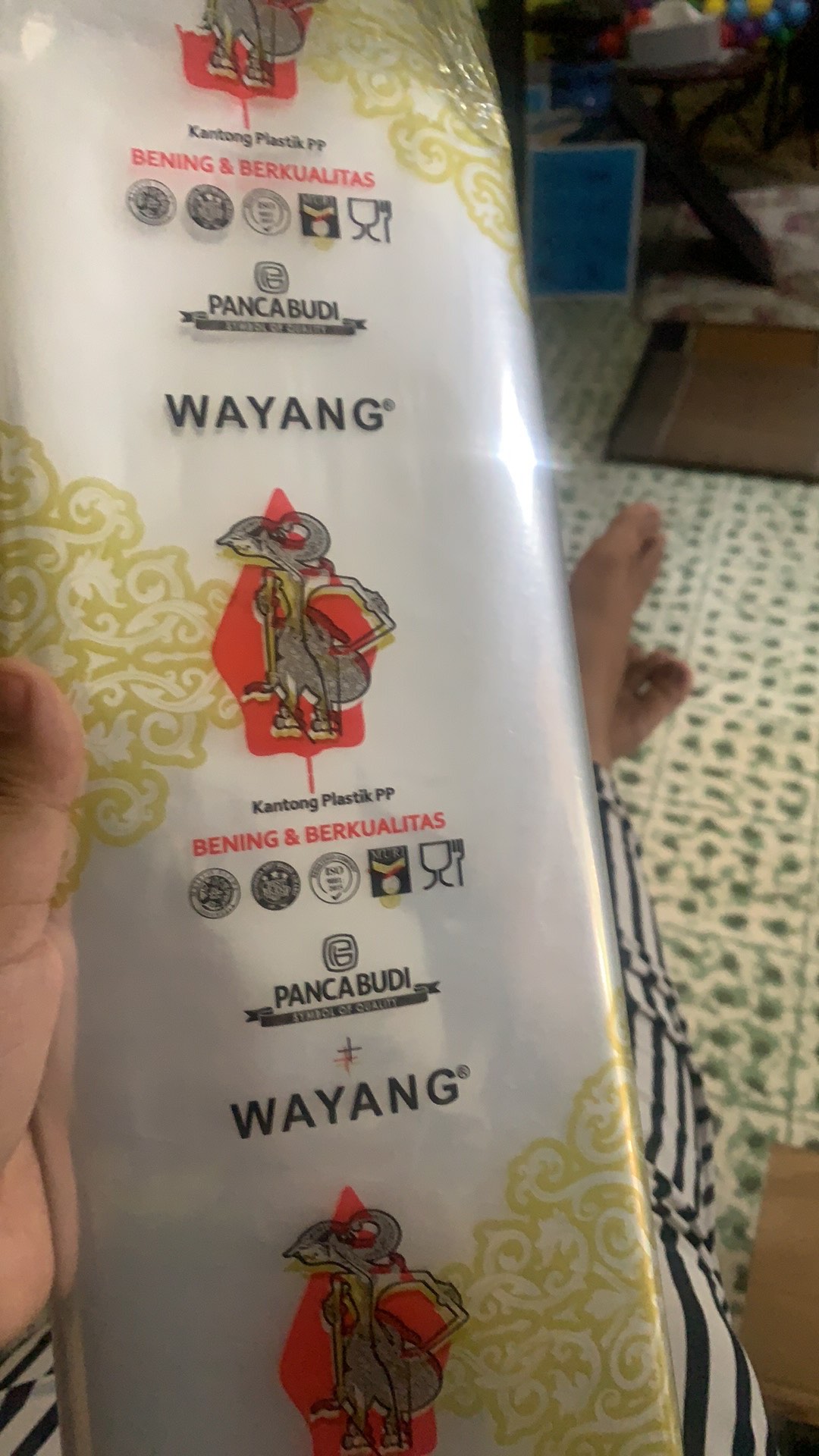 ♥ Plastik Laundry Wayang Ukuran 25x50 30x50 35x60 40x60 45x65 50x75 Bening Transparan Pp Super /kg ♦