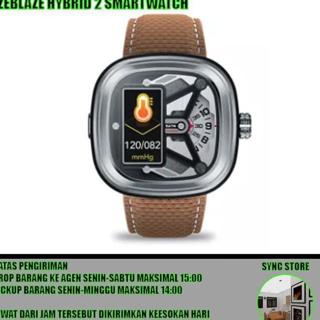 ❤️ LARIS SMARTWATCH WANITA❤️ ZEBLAZE HYBRID 2 SMARTWATCH ,SMARTWATCH PRIA SMARTWATCH PRIA