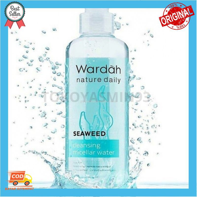 Wardah Nature Daily Seaweed Cleansing Micellar Water 240 ml Murah