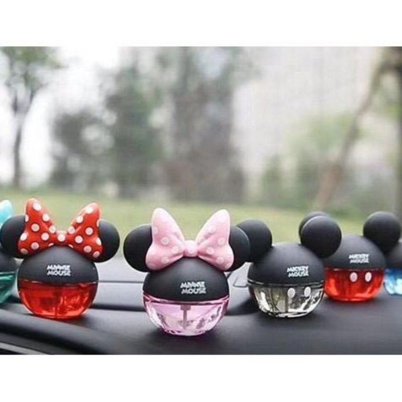 Parfume Pewangi Pengharum Mobil Parfum Pajangan Mickey Minnie Mouse Original 100% Disneyland Limited