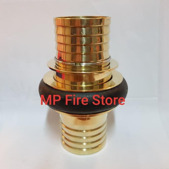 Coupling Machino Kopling Selang Pemadam Kebakaran 2 Inch Kuningan