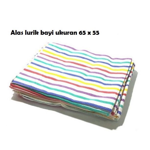 Alas KATUN 100% tatak ompol pelangi lurik bedong bayi anak lansia motif lurik