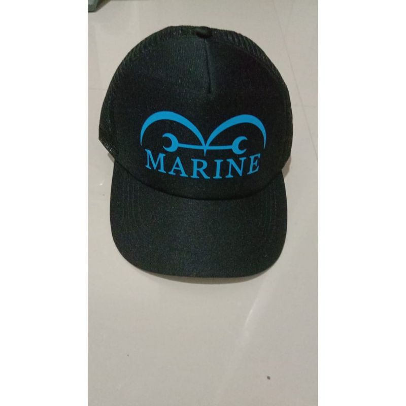 Topi jaring Anime Marine one piece limited