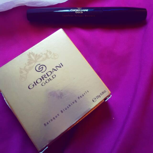 Blush On Oriflame "Giordani" Free Maskara Oriflame "Giordani