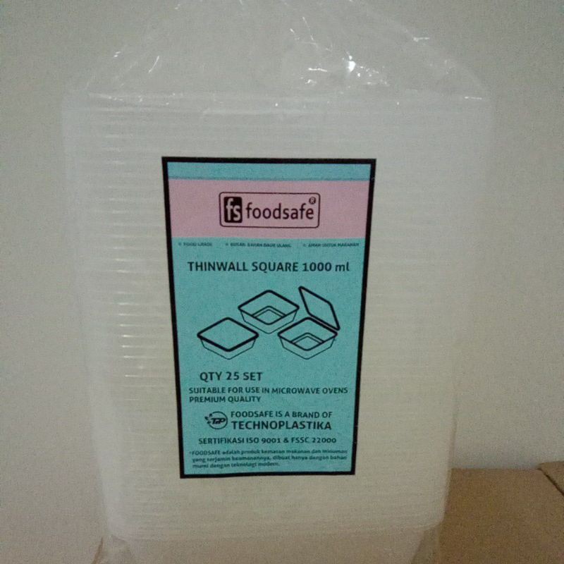 THINWALL SQUARE 1000ML