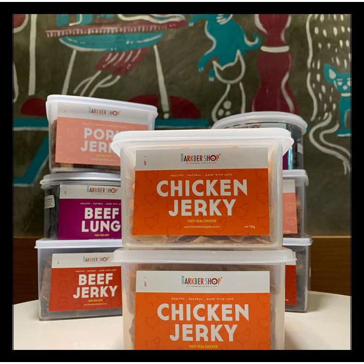 

Barkber Treats - Chicken Jerky (L) Terlengkap