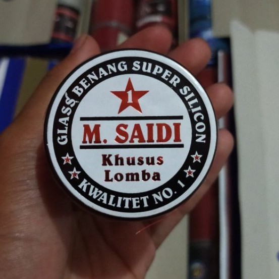 gelasan benang katun m.saidi original