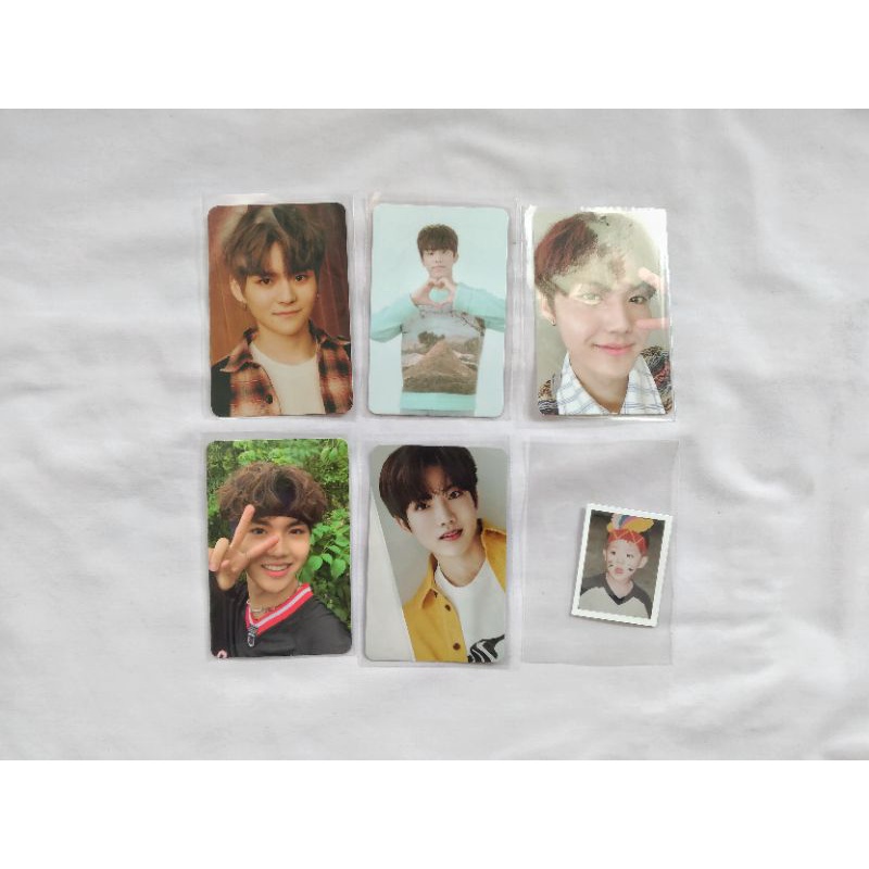 Photocard PC Treasure Junkyu Doyoung Yoshi Jeongwoo FA CH murah the first step Official