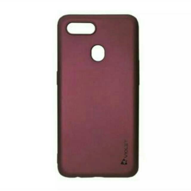 BABY SKIN ULTRA THIN CASING SOFTCASE VIOLET OPPO A7 A12 A11K A5S F9