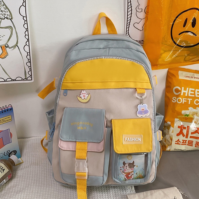 COD - Backpack - Ransel sekolah - Tas Ransel Sekolah Model Terbaru - Tas Sekolah Import - Tas korea