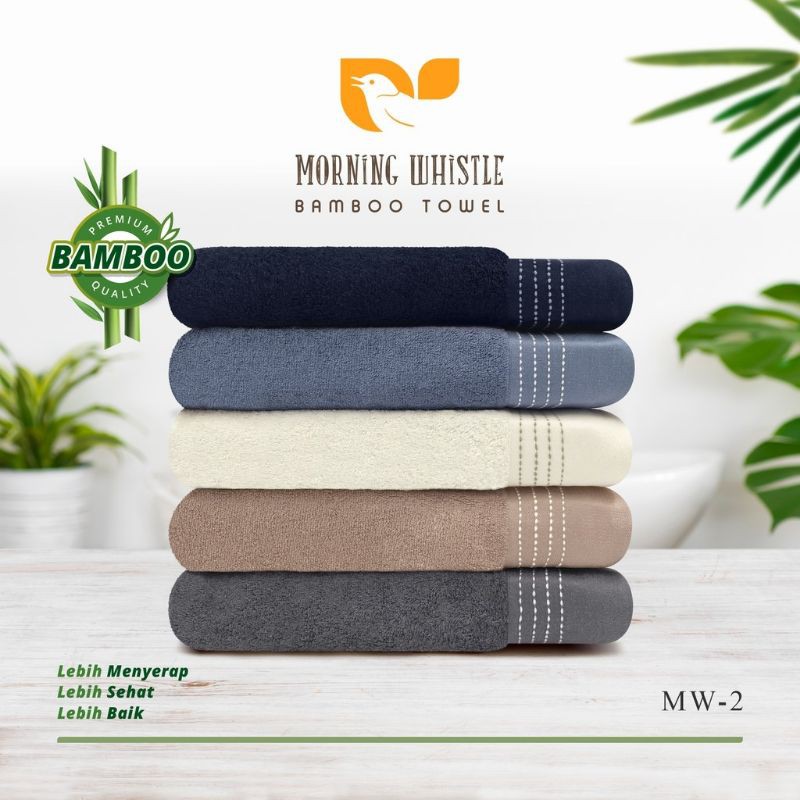ORIGINAL | Terry Palmer Morning Whistle Bamboo MW 02 Handuk Mandi Dewasa 70 x 135 cm