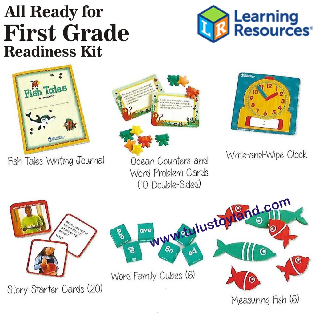 Learning Resources First Grade Readiness Kit Buku Aktifitas Anak