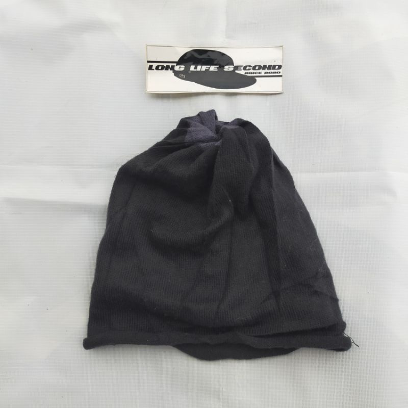 topi beanie hat kupluk rajut PPFM second bekas preloved original branded