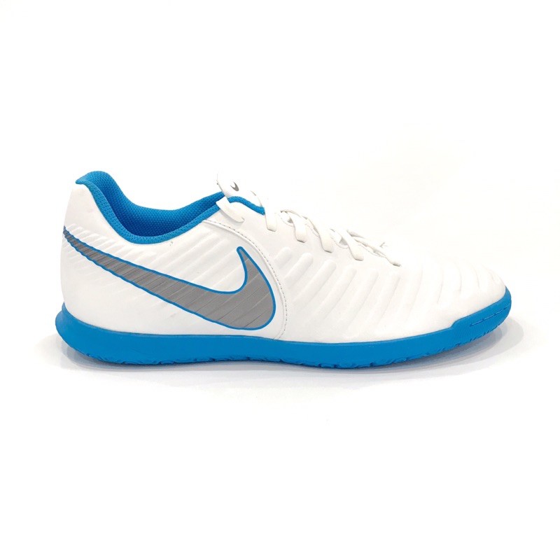 SEPATU FUTSAL NIKE - TIEMPO X - LEGEND X 7 CLUB IC - white/blue