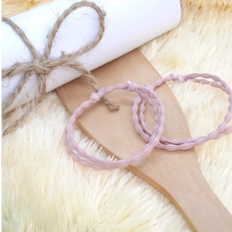 Gelang Twist Tali Elastis Padi Bisa Buat Ikat Rambut