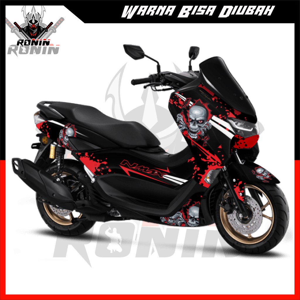 Sticker Decal FULL BODY NMAX 2020 Motif Skull