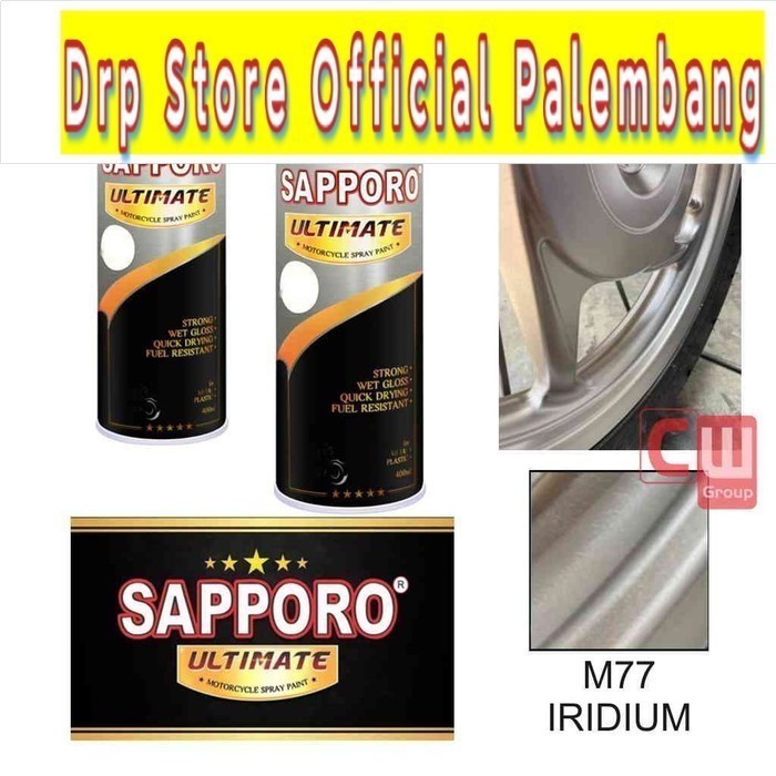 SAPPORO ULTIMATE M77 IRIDIUM - CAT SEMPROT SAPORO