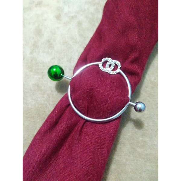 bros ring/gesper/cincin hijab chanel mute warna