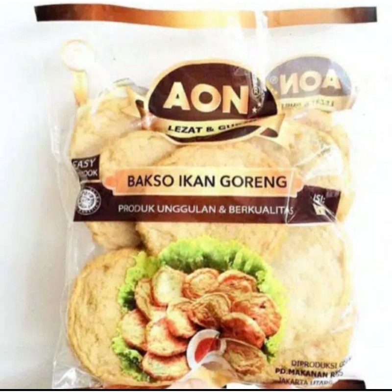 

bakso ikan goreng aon