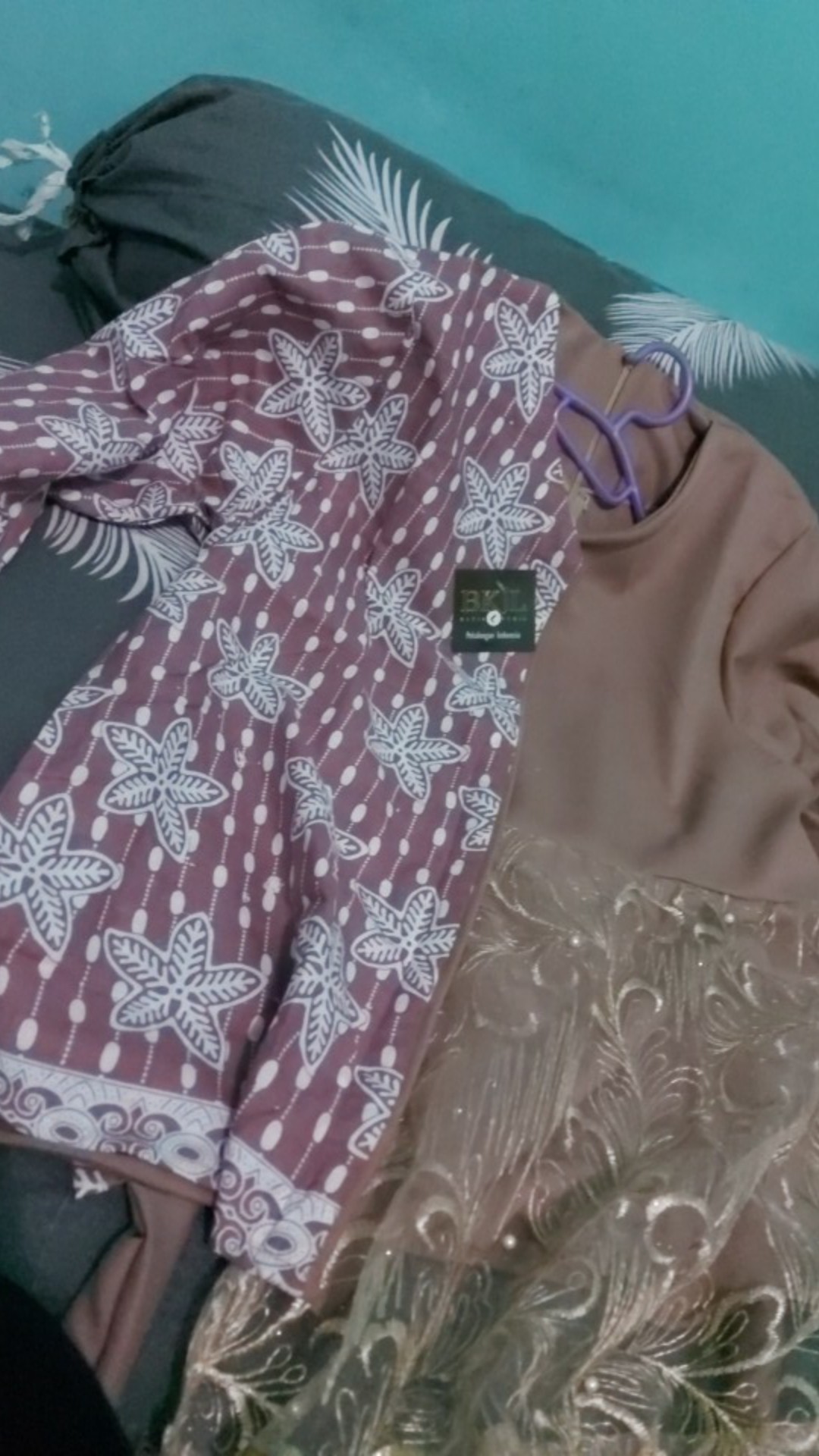 Tey-17 Batik Wanita Blouse Batik Fashion Wanita Asj Sa Hrb026 Kenongo Tosca Pendek (banyak Model)