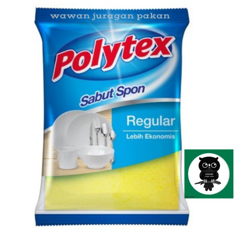 polytex spon , spon cuci piring serba guna