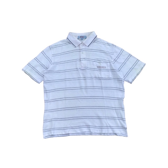 VINTAGE POLO SHIRT KENZO GOLF STRIP POKET