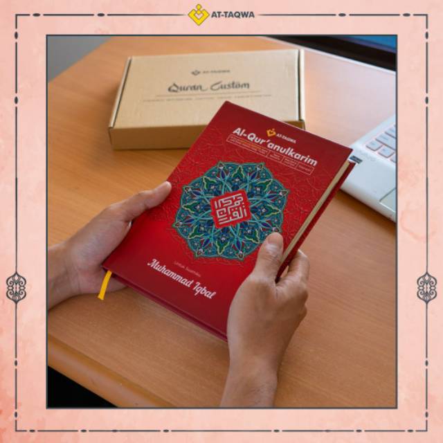 Al QUR'AN / AT TAQWA / CUSTOM NAMA /QURAN HAFALAN