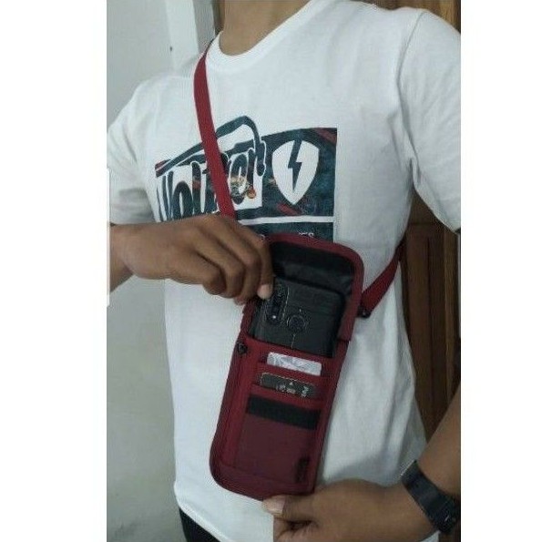 tas hp pria/wanita tas selempang hp mini pria/wanita