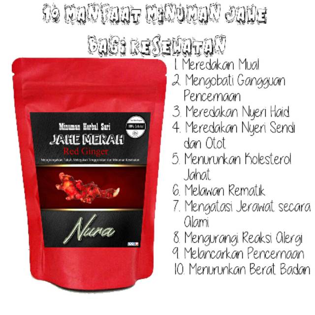 

Sari Jahe Merah/bandrek Medan