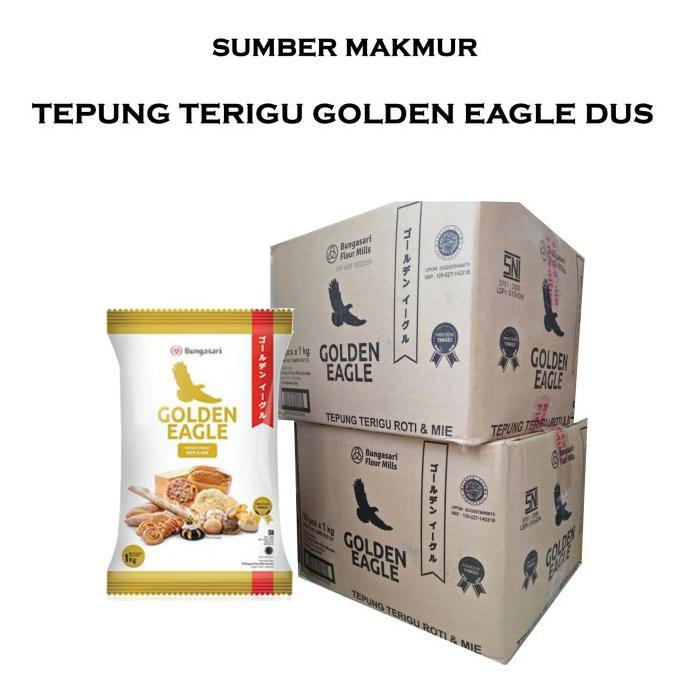 

Tepung Terigu Golden Eagle Kemasan 1 Kg Dus