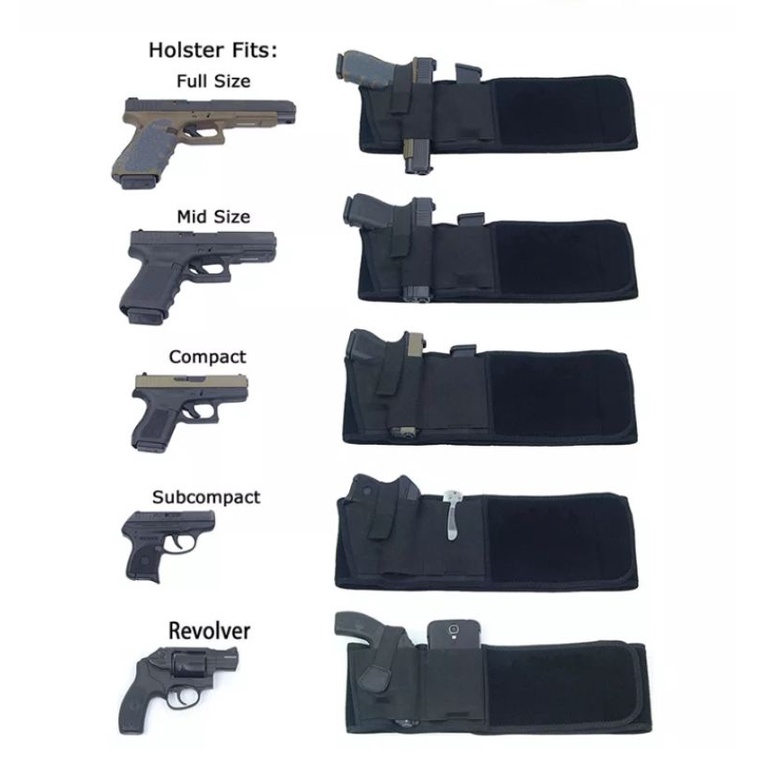 holster kemben universal  / sarung pistol tersembunyi