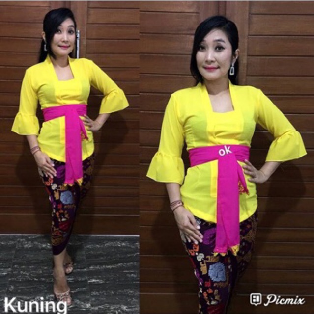 Set kebaya jadi trompet