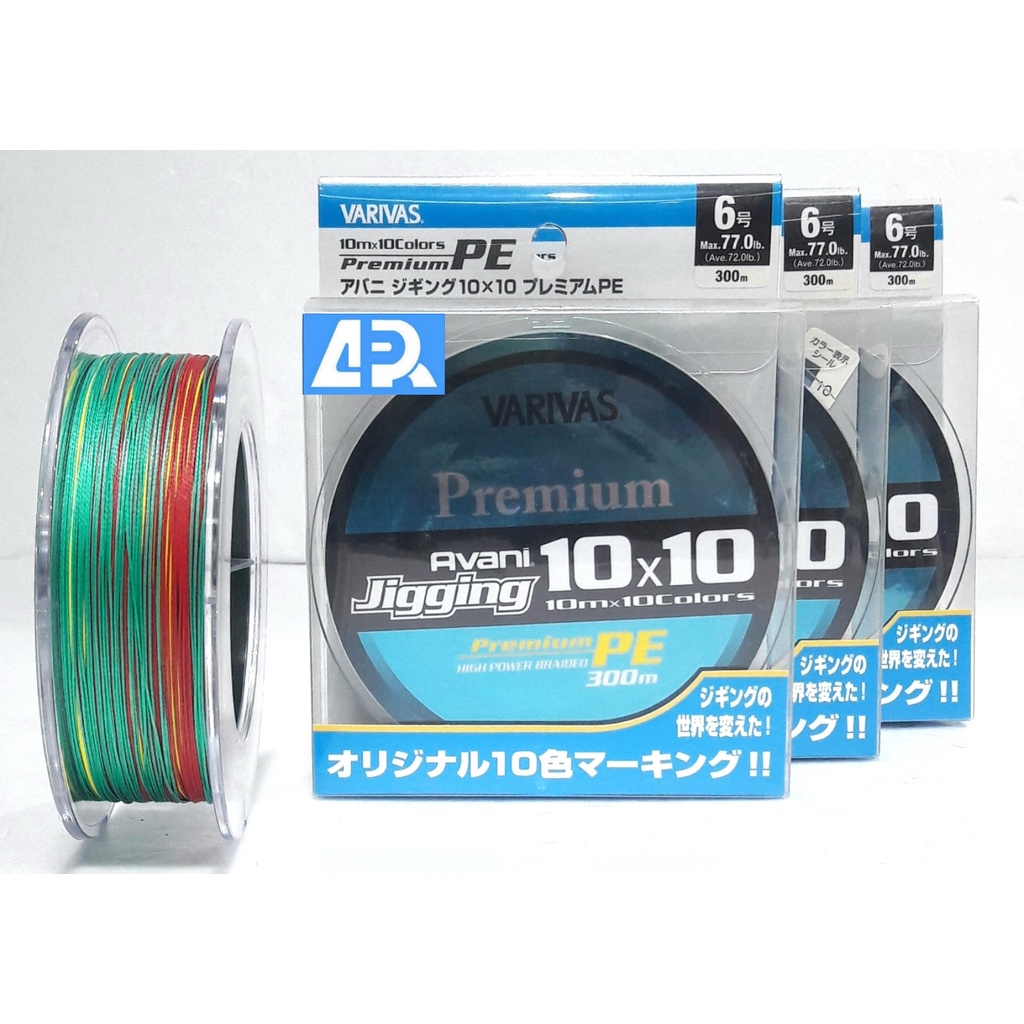PE VARIVAS AVANI JIGGING PREMIUM 10X10 PE 6 300M