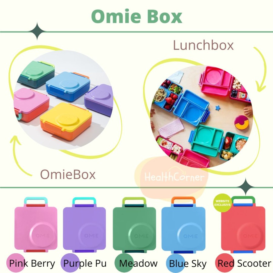 Omiebox Bento Lunch Box / LUNCHBOX LEAKPROOF