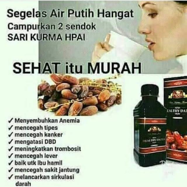 Sari Kurma Premium Hpai Ori Indonesia