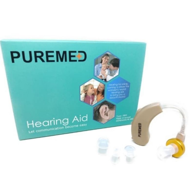 Alat Bantu Dengar Puremed / Puremed Hearing Aid Cantel &amp; Kabel