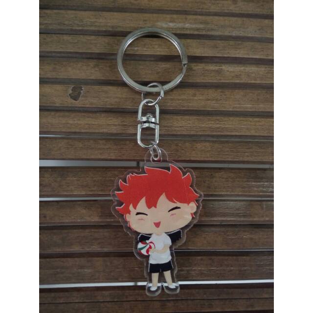 Gantungan kunci Haikyuu Hinata