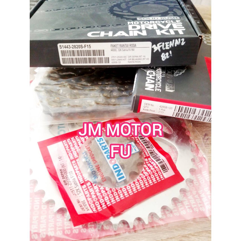 PAKET GIR SET SATRIA FU 150 INDOPARTS