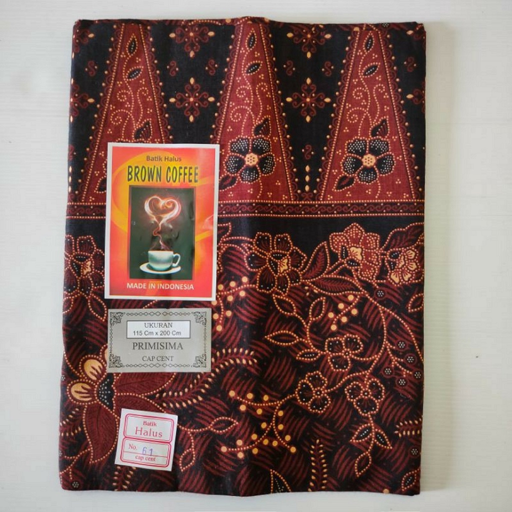 PAKET 3 PCS SARUNG BATIK WANITA BROWN COFFEE JARIK BATIK SARUNG KATUN HALUS