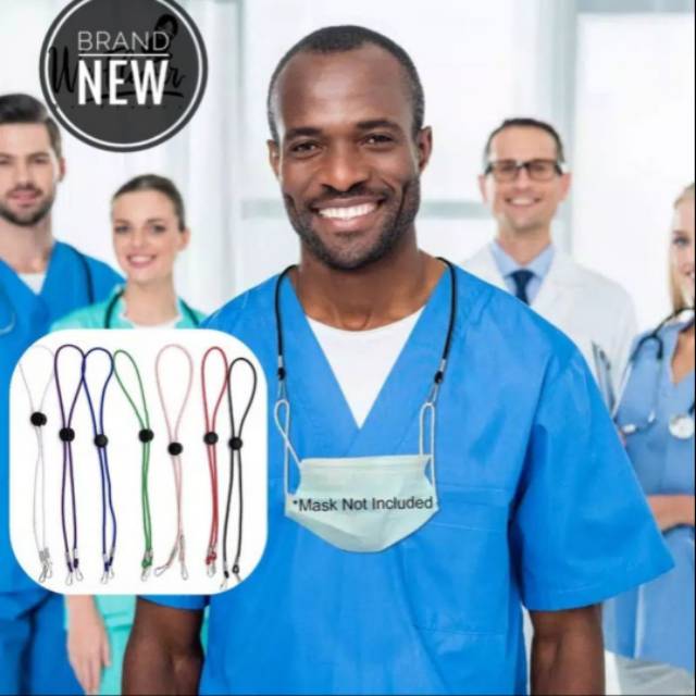 Tali gantungan Masker/Gantungan Masker Adjustable/pengait tali masker