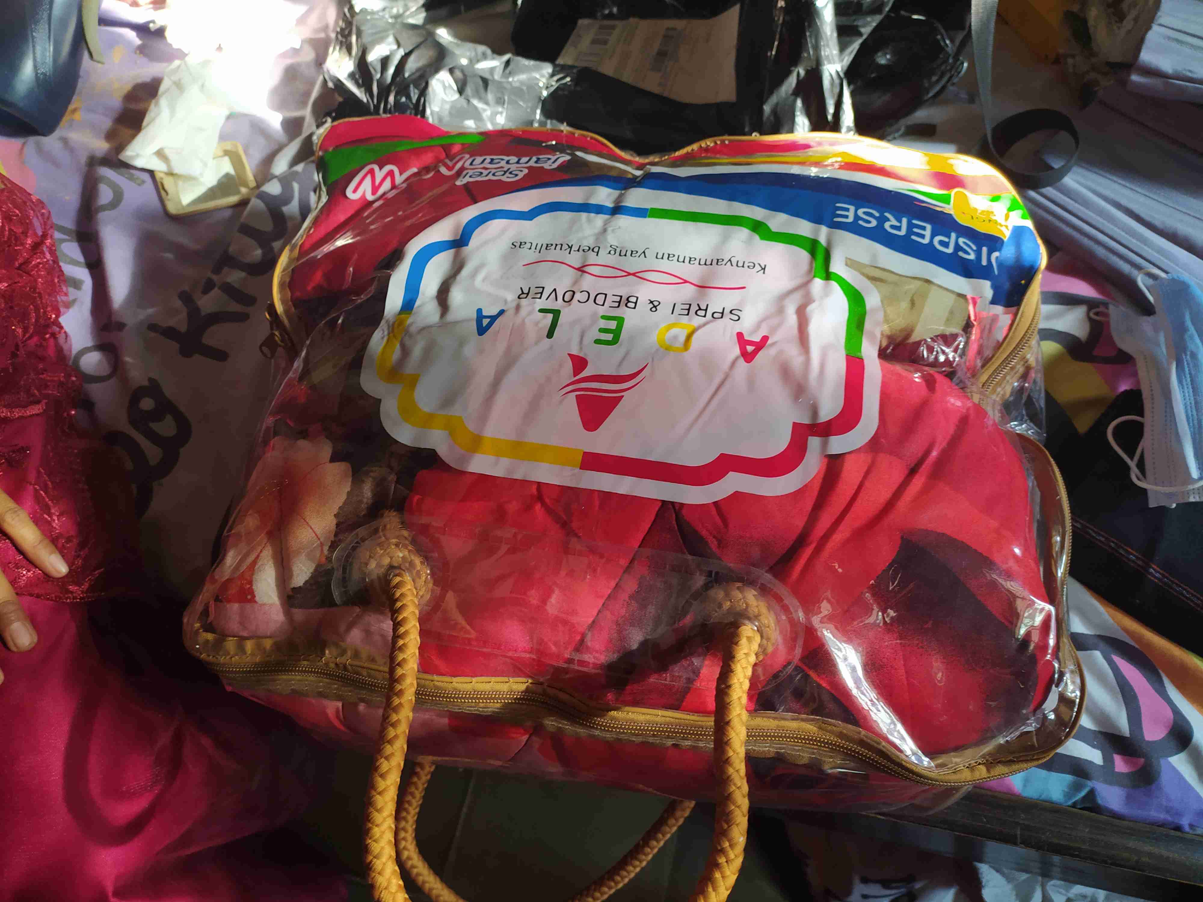 Raishacollection (termurahhh) Bedcover Adela Uk. Single 120x200 Cm