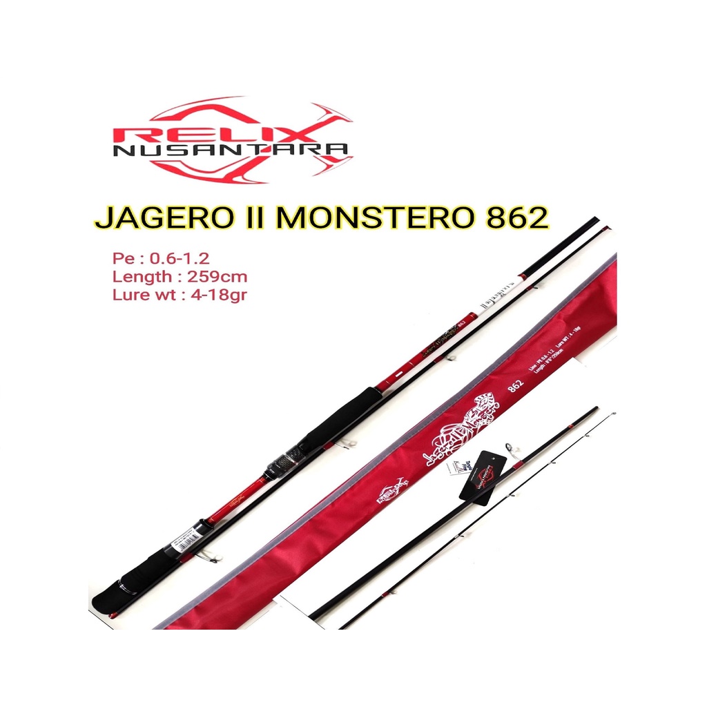 Joran Relix Nusantara Jagero Monstero 862