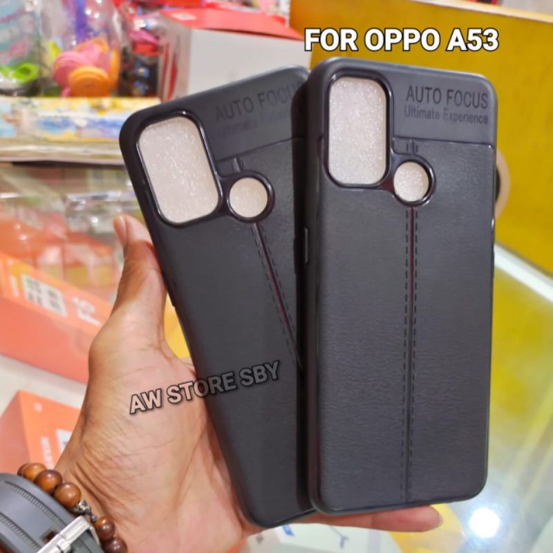 Case oppo a53 black cover Auto-Focus A53